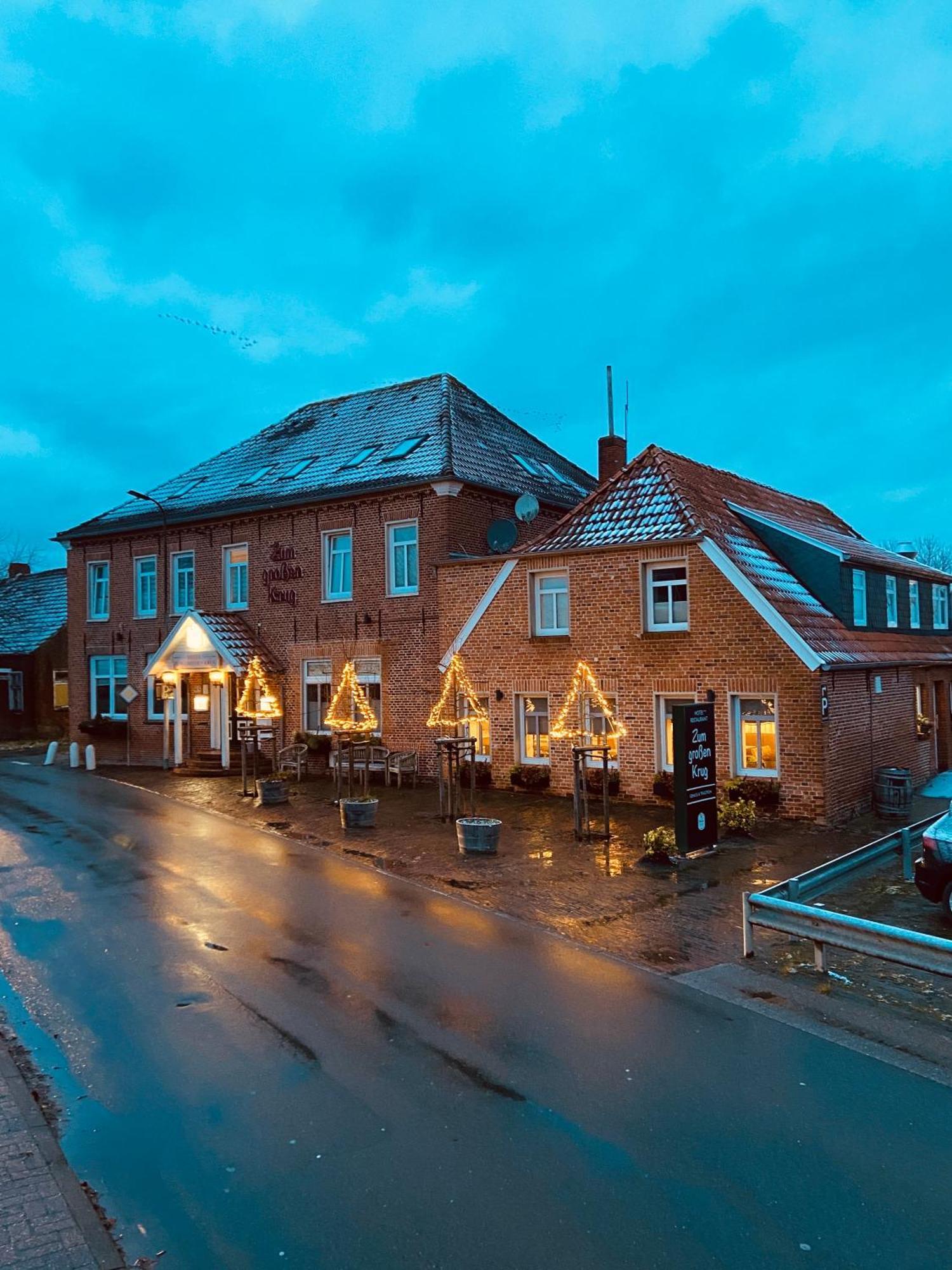 Hotel Zum Grossen Krug Wirdum Exterior photo
