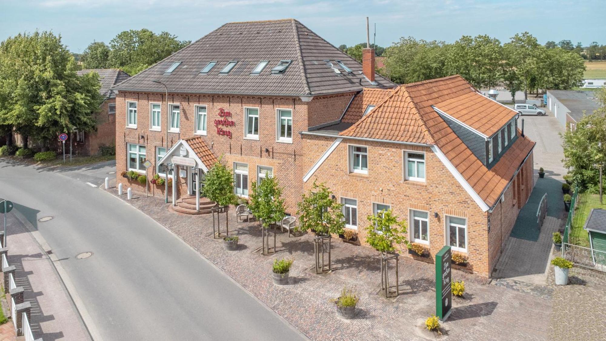 Hotel Zum Grossen Krug Wirdum Exterior photo